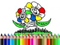 Floral Art Coloring Game