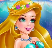 Seafoam Mermaid Dress-Up Creator