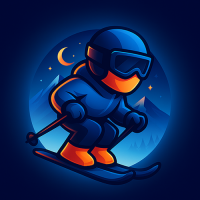 Snow Skier Arcade Challenge