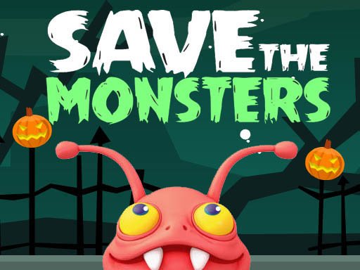 Monster Rescue Physics Puzzle