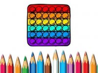 Pop It Coloring Book Online