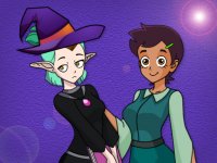 Magical Friend Dress Up Game