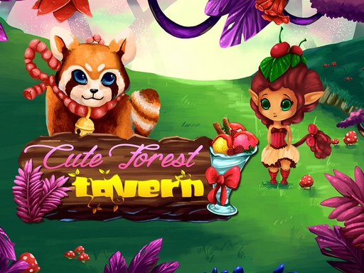Cute Forest Tavern: Ice Cream Serving Game - Arcade Game