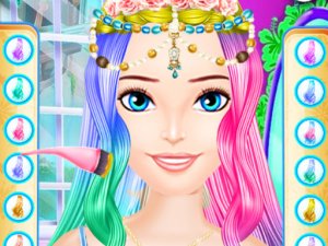 Coachella Hairstyle Design Game Dress Up