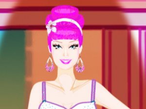 Barbie Elegant Dress Online Dress-Up Game