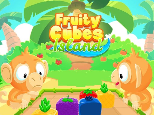 Fruity Cubes Island Puzzle Game - Match 3 Puzzle