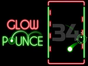 Glow Pounce Online Arcade Game