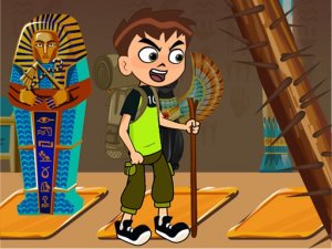 Ben 10 Egypt Mystery Online Puzzle Game