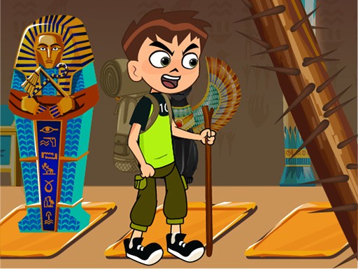 Ben 10 Egypt Mystery Online Puzzle Game