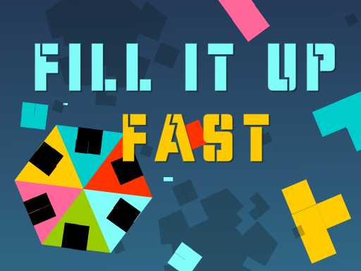 Fill It Up Fast Puzzle Game - Shape Matching Puzzle