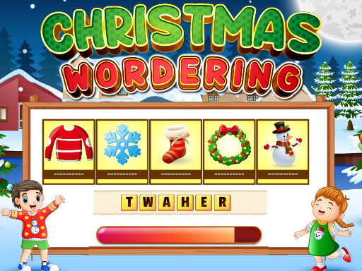Xmas Wordering: Christmas Word Puzzle Game - Word Game