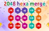 Hex Merge 2048 Number Puzzle