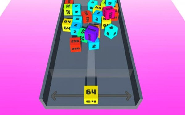 Chain Cube 2048 3D Online Puzzle Game