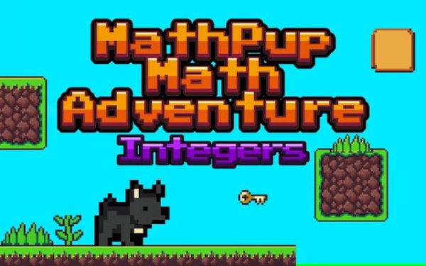 MathPup Math Adventure: Integer Challenge Online Game