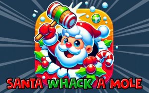 Santa Defeat a Mole: Christmas Arcade Online Game - Arcade Game