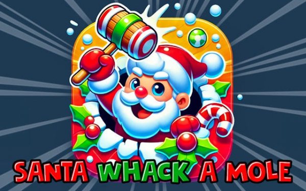 Santa Defeat a Mole: Christmas Arcade Online Game - Arcade Game
