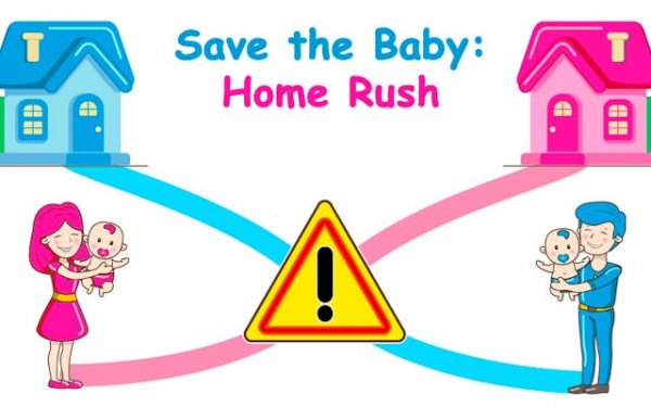 Save the Baby: Home Rush - Online Puzzle Drawing Game