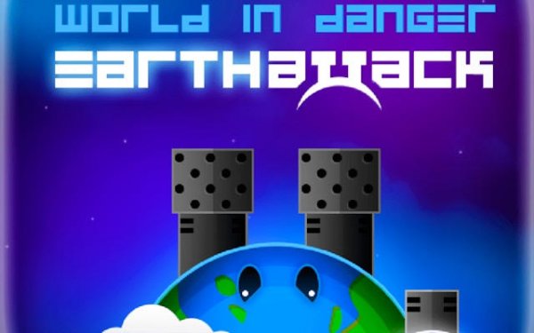 World in Danger: Earth Attack - Planet Defense Arcade Game