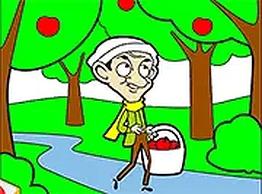 Fall Season Art Coloring Game