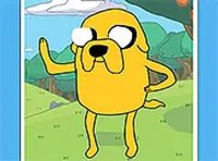 Drawing Jake from Adventure Time